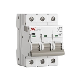 Автоматический выключатель  EKF mcb10-3-40C-av 149292