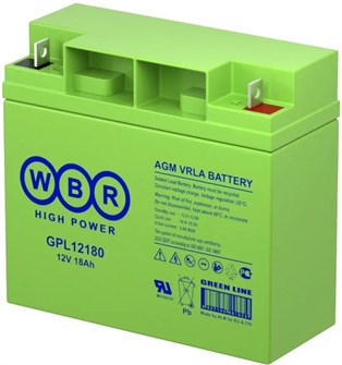 Аккумулятор  WBR GPL12180 WBR 100624