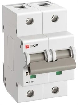 Автоматический выключатель  EKF mcb47125-2-80D 149422