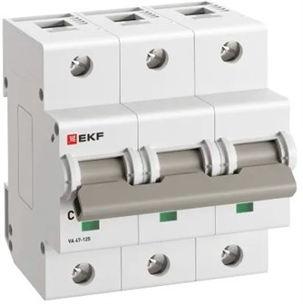 Автоматический выключатель  EKF mcb47125-3-40C 149549