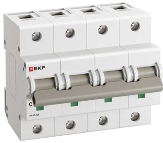 Автоматический выключатель  EKF mcb47125-4-100C 149550
