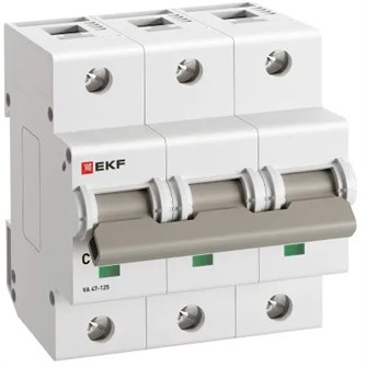 Автоматический выключатель  EKF mcb47125-3-50C 149565