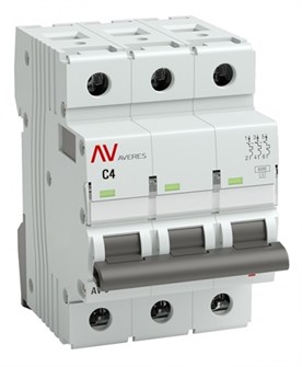 Автоматический выключатель  EKF mcb6-DC-3-04C-av 149566