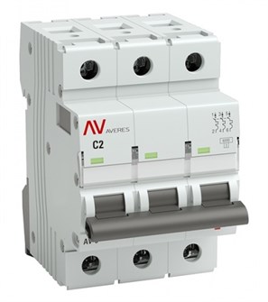 Автоматический выключатель  EKF mcb6-DC-3-02C-av 149571