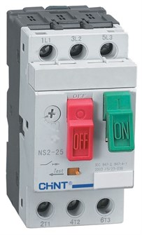 Автоматический выключатель для защиты двигателя  CHINT 495078 149627