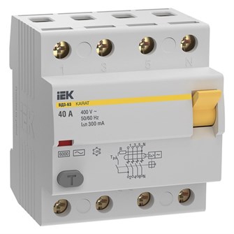 УЗО  IEK MDV20-4-040-300 149662