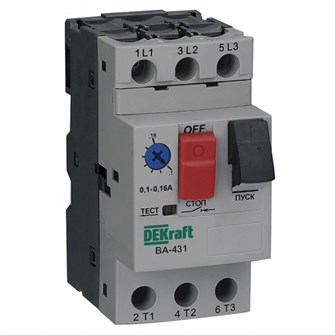 Автоматический выключатель для защиты двигателя  DEKraft 21222DEK 149715