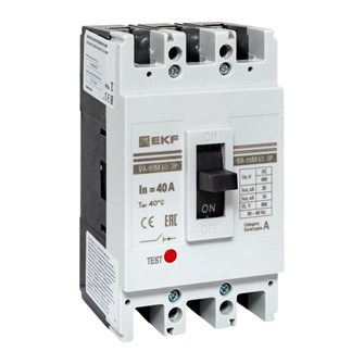 Автоматический выключатель в литом корпусе  EKF mccb99-63-40m 149839
