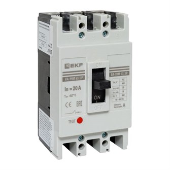 Автоматический выключатель в литом корпусе  EKF mccb99-63-20m 149846
