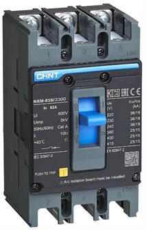 Автоматический выключатель в литом корпусе  CHINT 205883 149887