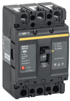 Автоматический выключатель в литом корпусе  IEK SVA10-3-0040-02 149921