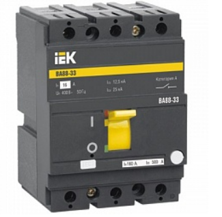 Автоматический выключатель  IEK ВА88-33 150009