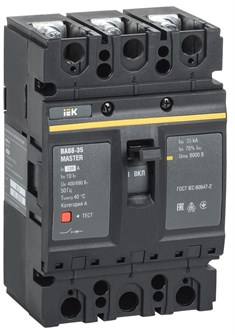 Автоматический выключатель в литом корпусе  IEK SVA30-3-0125-02 150063