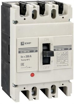 Автоматический выключатель  EKF mccb99-250-200m 150102