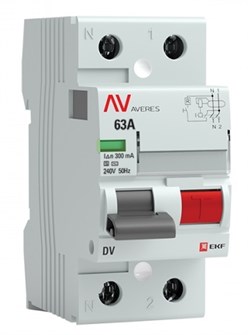 УЗО  EKF rccb-2-63-300-s-av 150118