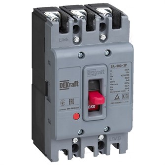 Автоматический выключатель в литом корпусе  DEKraft 22753DEK 150148