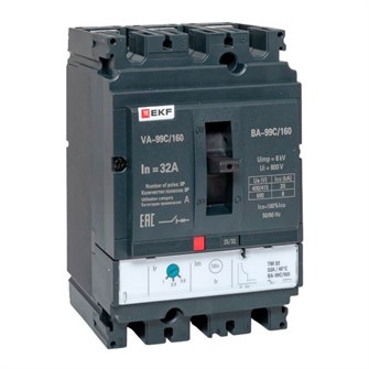 Автоматический выключатель в литом корпусе  EKF mccb99C-160-32 150206