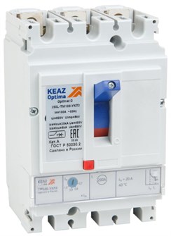Автоматический выключатель в литом корпусе КЭАЗ 291430 150217