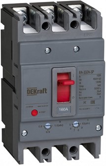 Автоматический выключатель в литом корпусе  DEKraft 28105DEK 150219