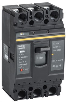 Автоматический выключатель в литом корпусе  IEK SVA40-3-0320-02 150222