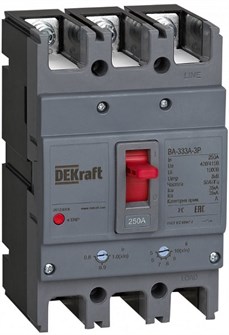 Автоматический выключатель в литом корпусе  DEKraft 28122DEK 150294