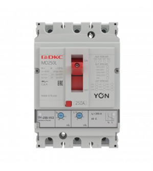 Автоматический выключатель в литом корпусе DKC MD250F-TM040 150304