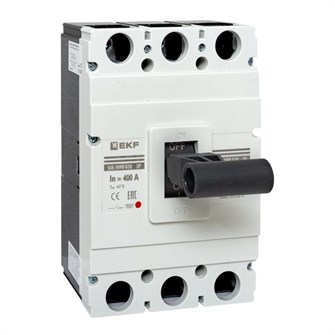 Автоматический выключатель в литом корпусе  EKF mccb99-630-400m 150319