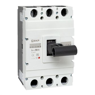 Автоматический выключатель в литом корпусе  EKF mccb99-630-500m 150328