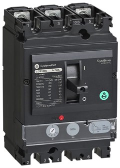 Автоматический выключатель в литом корпусе  Systeme Electric SPC100F025L3DF 150358