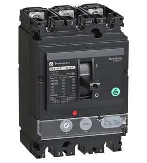 Автоматический выключатель в литом корпусе  Systeme Electric SPC100F032L3DF 150359