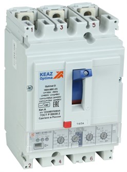 Автоматический выключатель в литом корпусе КЭАЗ 137335 150362