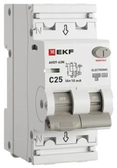 Автомат дифференциальный EKF D63N26EA25C10 150482