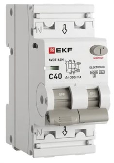 Автомат дифференциальный EKF D63N26EA40C300 150484