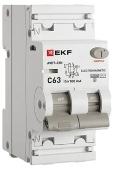 Автомат дифференциальный EKF D63N26M63C100 150509