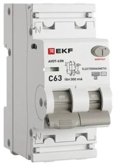 Автомат дифференциальный EKF D63N26M63C300 150513