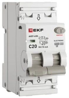 Автомат дифференциальный EKF D63N26EA20C10 150517