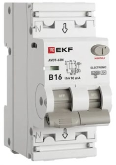 Автомат дифференциальный EKF D63N26EA16B10 150523