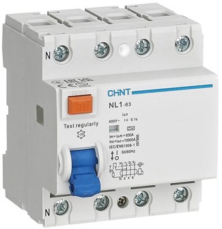 Выключатель дифференциального тока (ВДТ, УЗО)  CHINT 200224 150526