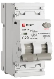 Автомат дифференциальный EKF D63N26MA20C30 150546