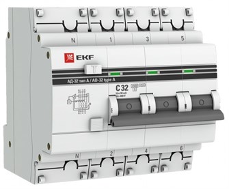 Автомат дифференциальный EKF DA32-32-30-4P-a-pro 150551