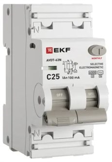 Автомат дифференциальный EKF D63N26MS25C100 150565