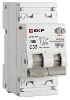 Автомат дифференциальный EKF D63N26MS32C300 150577