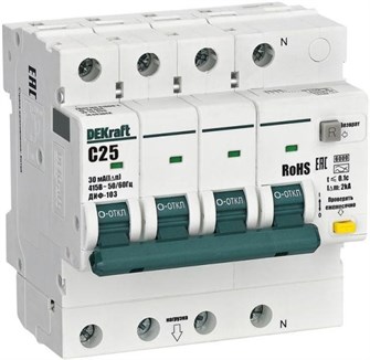 Автомат дифференциальный DEKraft 16403DEK 150582