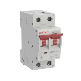 Автоматический выключатель дифф. тока (АВДТ)  DKC MDR63N-1N3C63-A 150604