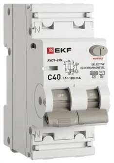 Автомат дифференциальный EKF D63N26MS40C100 150612