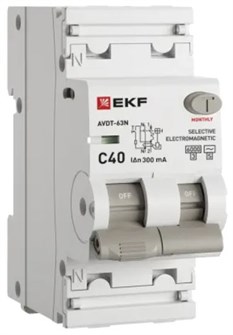 Автомат дифференциальный EKF D63N26MS40C300 150614