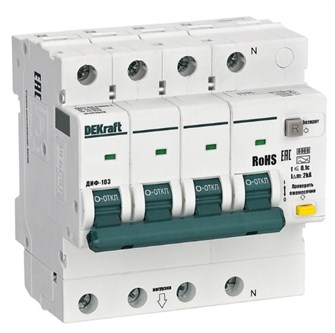 Автомат дифференциальный DEKraft 16432DEK 150617