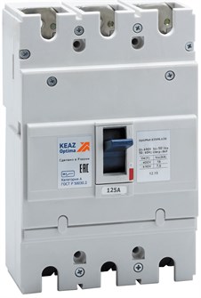 Автоматический выключатель в литом корпусе  КЭАЗ 100012 150893