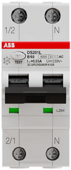 Автоматический выключатель дифф. тока (АВДТ)  ABB 2CSR255080R1324 150895