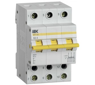 Выключатель-разъединитель  IEK ВРТ-63 150943